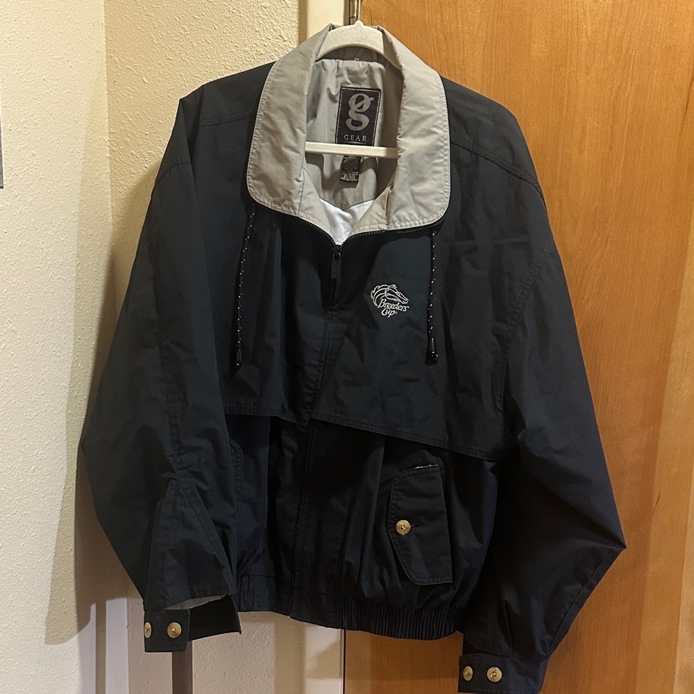 Breeders cup logo jacket, size XL